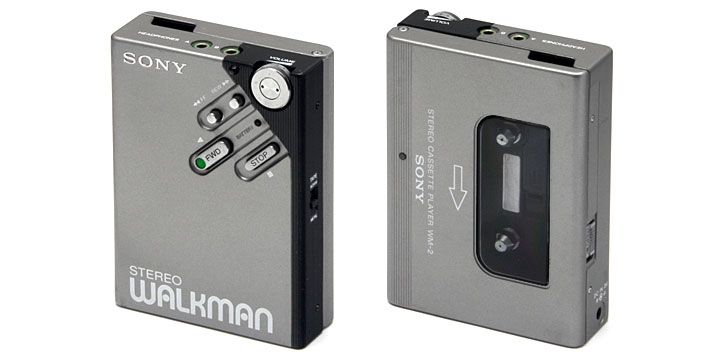WEB限定カラー walkmanⅡ stereo Sony wm-2 ウォークマン2 希少ジャンク ポータブルプレーヤー