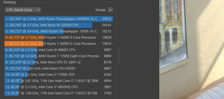 Cinebench R23 Multicore