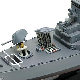 OTOメララ127mm単装砲とMk41VLS