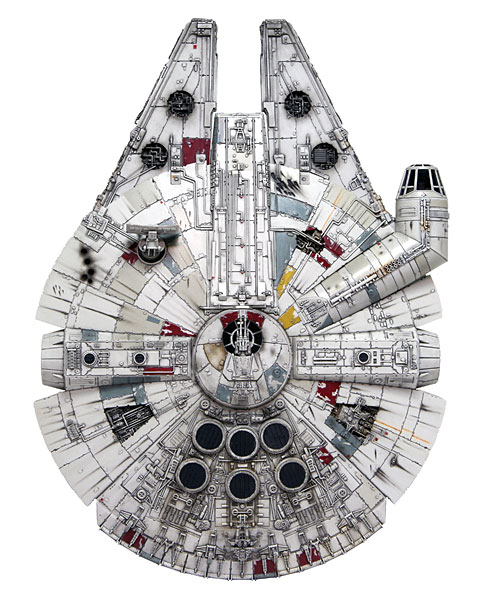 Bandai Millennium Falcon Top