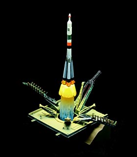 ソユーズロケットの発射